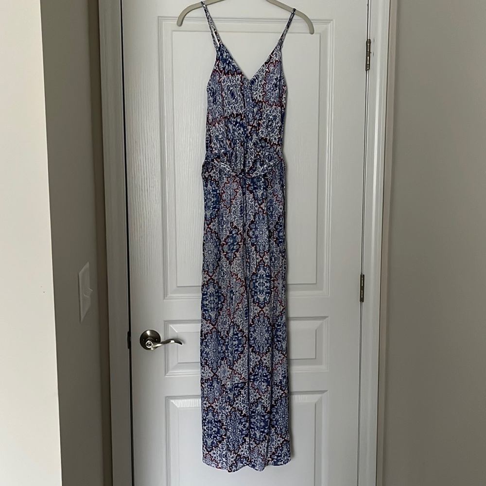 NWT Sim & Sam Maxi Print Dress